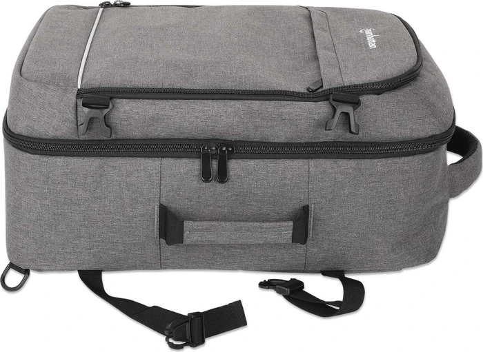 Manhattan Rome 17.3" Laptop-Reiserucksack, grau