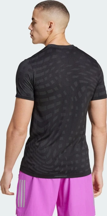 adidas Gym+ Training Seamless Funktionsshirt kurzarm black/grey six (Herren)