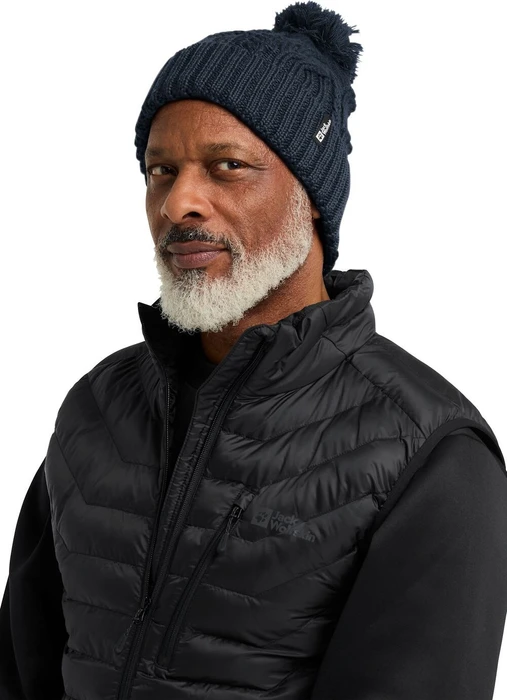 Jack Wolfskin Pompom Beanie midnight sky