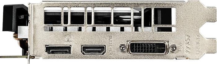 MSI GeForce GTX 1660 Ti Ventus XS 6G V1, 6GB GDDR6, DVI, HDMI, DP