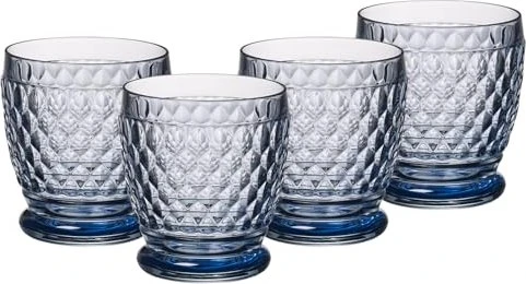 Villeroy & Boch Boston Coloured Wasser-/Cocktail Glas Becher 200ml blue