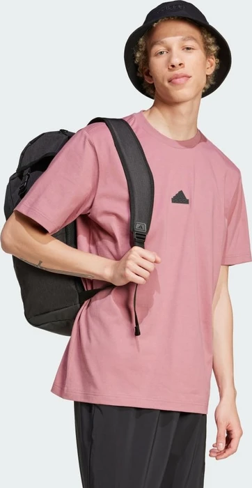 adidas City Escape Graphic T-Shirt kurzarm preloved crimson (Herren)