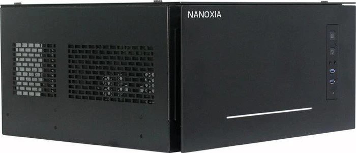 Nanoxia Project S schwarz, Glasfenster
