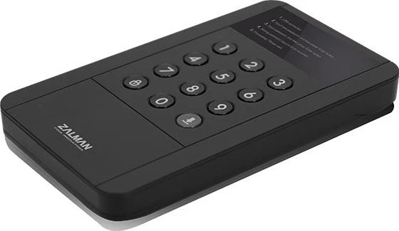 Zalman ZM-SHE350, schwarz, USB 3.0 Mini-B