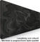 Nyfter Nyfpad XXL Liquid Premium Gaming Mousepad, 900x500mm, Design grau/schwarz Vorschaubild