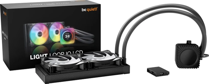 be quiet! Light Loop IO LCD 240mm, schwarz