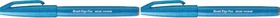 Pentel Brush Sign Pen SES15C hellblau, 10er-Pack