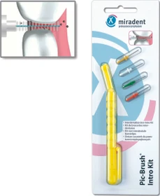 Miradent Pic-Brush Intro Kit Interdental-Set gelb