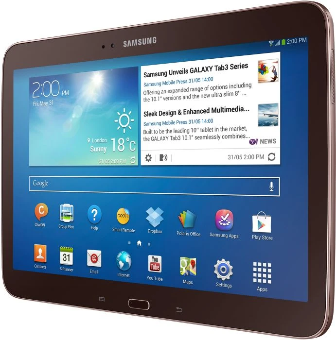 Samsung Galaxy Tab 3 10.1 P5210, rot, 16GB