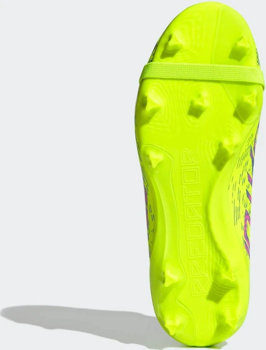 adidas Predator League Fold-Over Tongue FG lucid lemon/blue fusion/lucid pink (Junior)