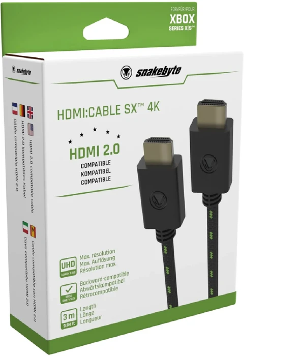 Snakebyte HDMI:Cable SX 4K Kabel 3m (Xbox SX)