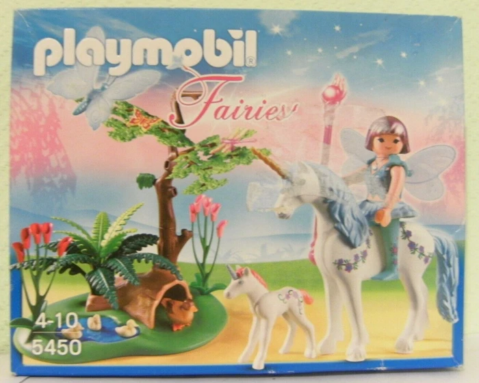 playmobil Fairies Fee Aquarella auf der Einhorn-Lichtung