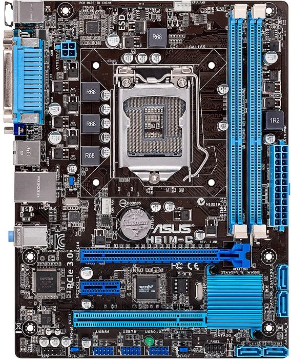 ASUS H61M-C (Intel 1155)