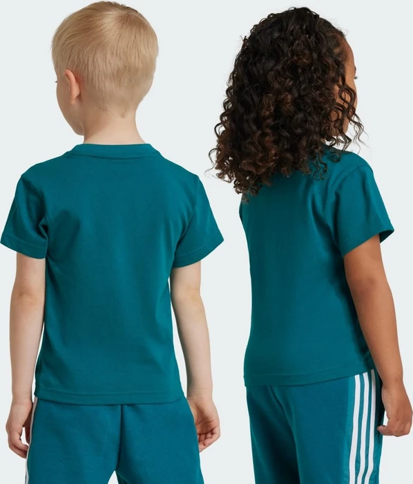 adidas Adicolor Trefoil T-Shirt kurzarm legacy teal (Junior)