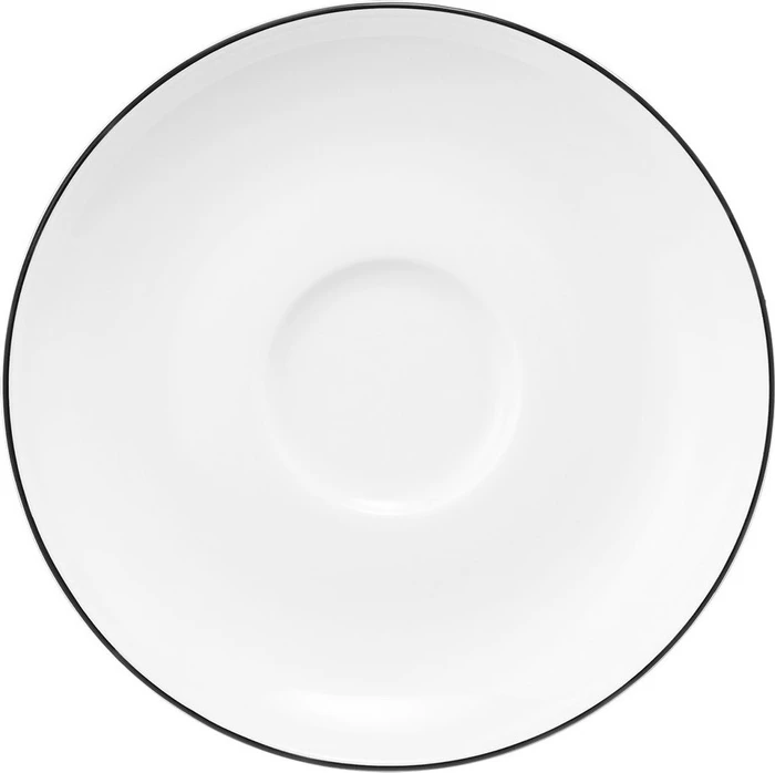 Seltmann Weiden Lido Black Line 10826 Espresso-Untertasse 12cm