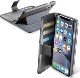 Cellularline Book Agenda für Apple iPhone XR schwarz