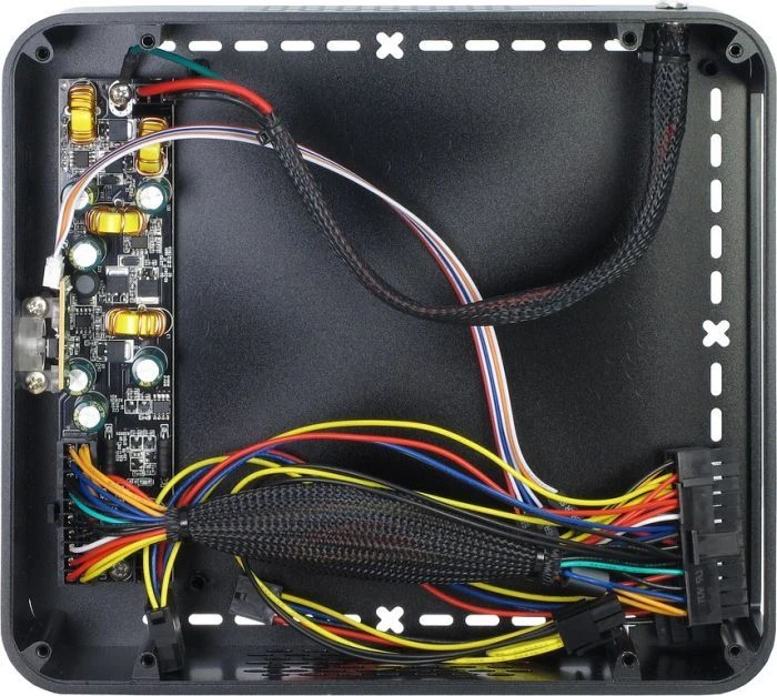 Inter-Tech Mini ITX Q-6 schwarz, Mini-ITX, 60W extern