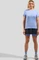 Odlo X-Alp Performance Wool 115 Funktionsshirt kurzarm persian jewel melange (Damen) Vorschaubild