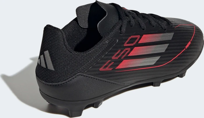 adidas F50 League FG/MG core black/iron metallic/lucid red (Junior)