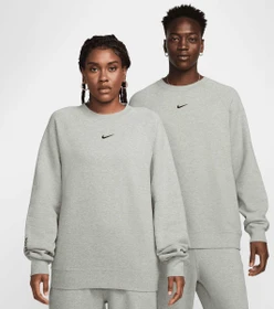 Nike NOCTA CS Fleece Pullover dark grey heather/matte silver (Herren)