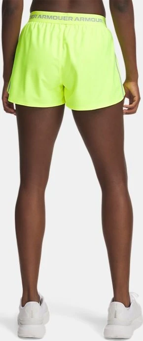 Under Armour Tech Play Up Hose kurz high vis yellow/white (Damen)