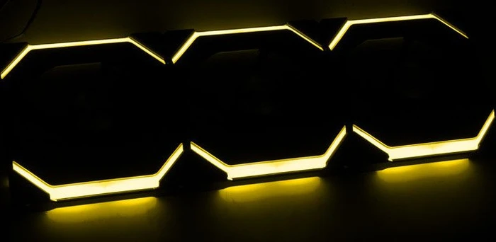 Lian Li Uni Fan SL120 RGB, weiß, LED-Steuerung, Lüftersteuerung, 120mm, 3er-Pack