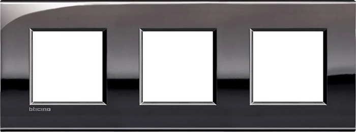 Bticino LivingLightAIR Abdeckrahmen Europe 3fach 2+2+2 Module, zinn