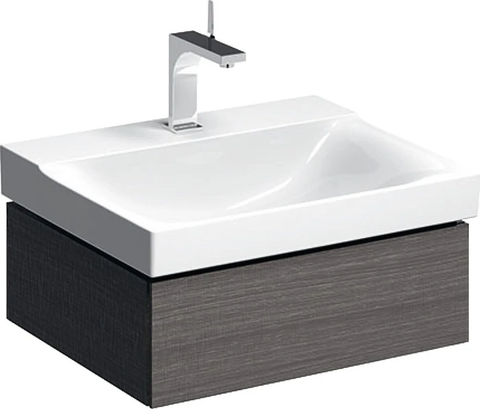 Geberit Xeno² Unterschrank für Waschtisch 58x22x46.2cm, 1 Schublade, sculturagrau