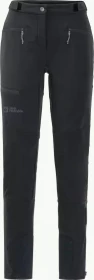 Jack Wolfskin Salmaser Hose lang schwarz (Damen)