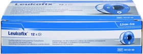 BSN medical Leukofix Fixierpflaster, 2.5cm x 5m, 12 Stück