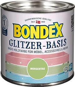 Bondex Glitzer-Basis Holzfarbe innen morgentau, 500ml