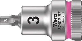 Wera 8740 B HF Zyklop Innensechskant Steckschlüssel 3/8", 3x35mm