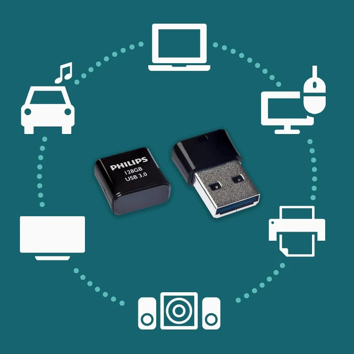 Philips Pico 3.0 128GB, USB-A, USB 3.2 Gen 1×1
