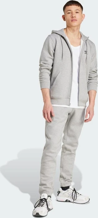 adidas Trefoil Essentials Trainingshose lang medium grey heather (Herren)