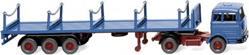 Wiking Rungensattelzug MB azurblau