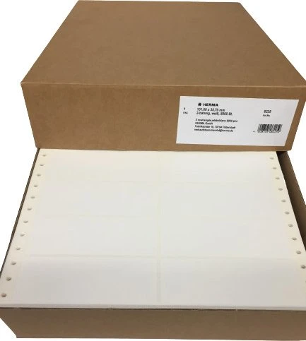 Herma Endlosetiketten, 101.6x35.7mm, weiß, seidenmatt, 8000 Etiketten