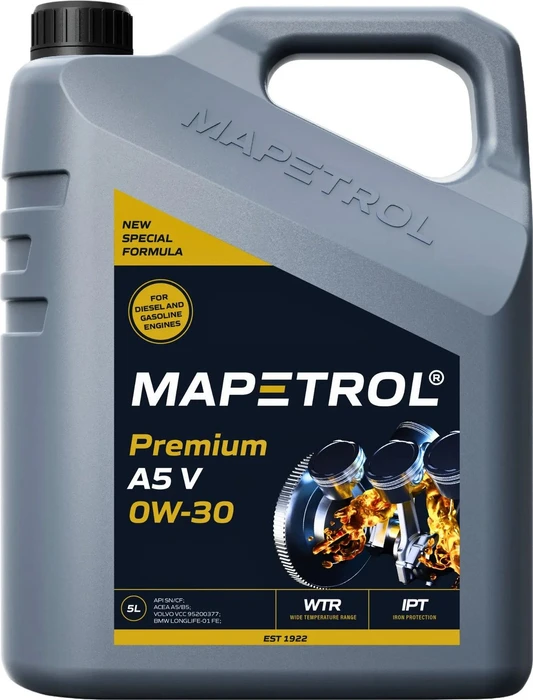 Mapetrol Premium A5 V 0W-30 5l