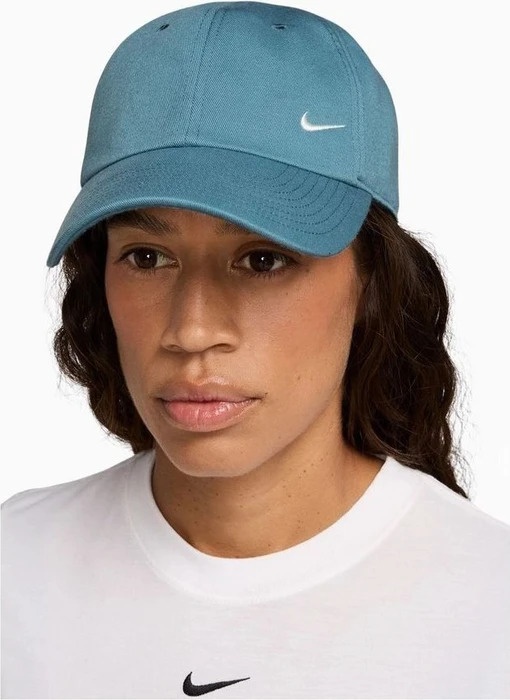 Nike Club unstrukturierte Kappe smoky blue/sail