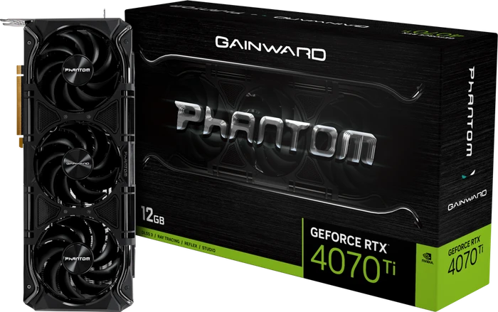 Gainward GeForce RTX 4070 Ti Phantom, 12GB GDDR6X, HDMI, 3x DP