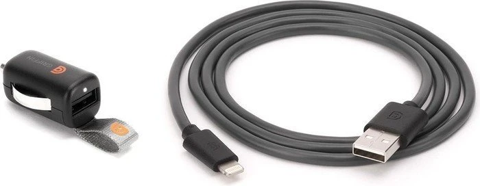 Griffin PowerJolt Car Charger mit Lightning Connector 12W Autoladegerät schwarz