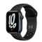 Apple Watch Nike Series 7 (GPS) 41mm Aluminium Mitternacht mit Sportarmband anthrazit/schwarz Vorschaubild