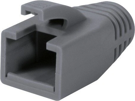 LogiLink Knickschutztülle 8.0mm für Cat6 RJ-45 Steckverbinder, 50er-Pack