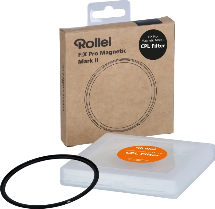 Rollei F:X Pro Magnetische Rundfilter Mark II - CPL-Filter, 72mm