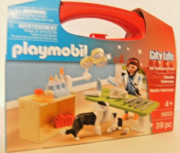 playmobil City Life Spielkoffer Tierarzt Praxis
