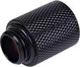Alphacool HF Verlängerung G1/4" auf G1/4", 20mm, deep black