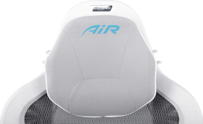 DXRacer Air Mesh Gamingstuhl, weiß/cyan