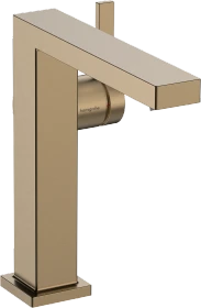 Hansgrohe Tecturis E Einhebel-Waschtischarmatur 150 Fine CoolStart EcoSmart+ ohne Ablaufgarnitur brushed bronze