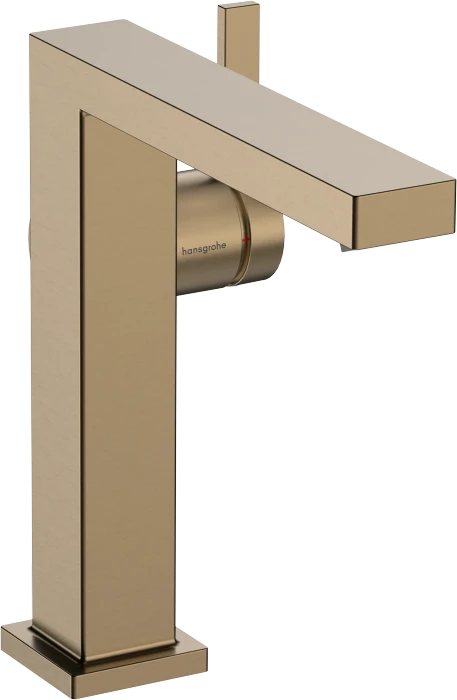 Hansgrohe Tecturis E Einhebel-Waschtischarmatur 150 Fine CoolStart EcoSmart+ ohne Ablaufgarnitur brushed bronze
