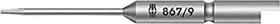 Wera 867/9 C Torx Bit 4mm, T2x44mm, 1 Stück