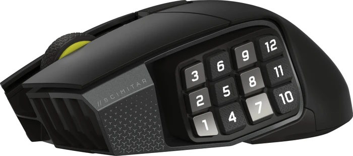 Corsair Scimitar Elite Wireless SE MMO, Gun Metal schwarz, USB/Bluetooth